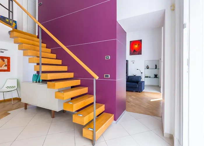 Appartement Design & Duplex At National Museum Naples